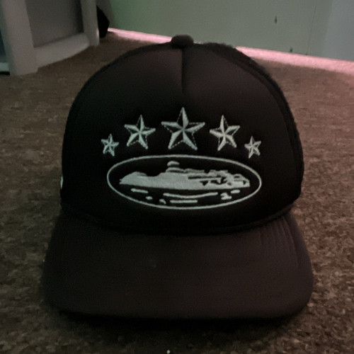 Corteiz trucker hat black one - trucker,
