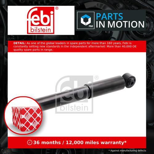 Shock absorbers rear - shock,