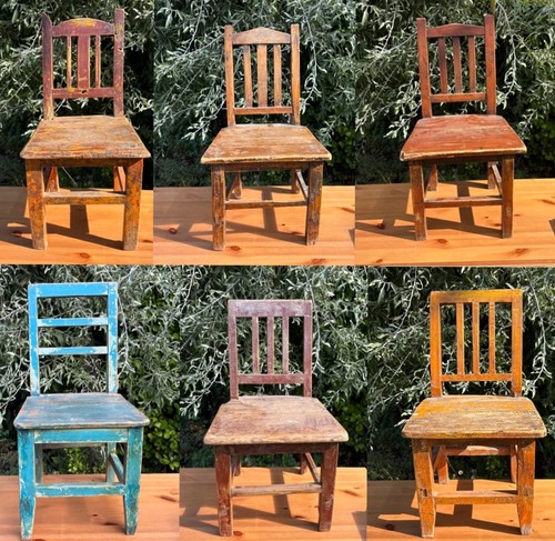 Antique vintage childrens wood - childrens,