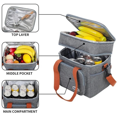 Leak proof cooler bag - leak, |