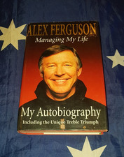 Alex Ferguson Manchester United Managing My Life Signed Autobiography 1999