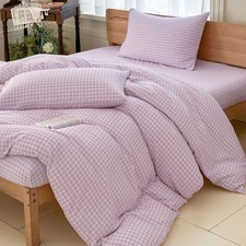 NSNSGC Queen White Duvet Cover