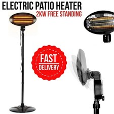 2kw electric patio heater free - 2kw,