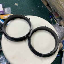 MDF Front Rear 165mm 6.5" Speaker Adaptors Rings for Kia Rio 2011 2017 Circle