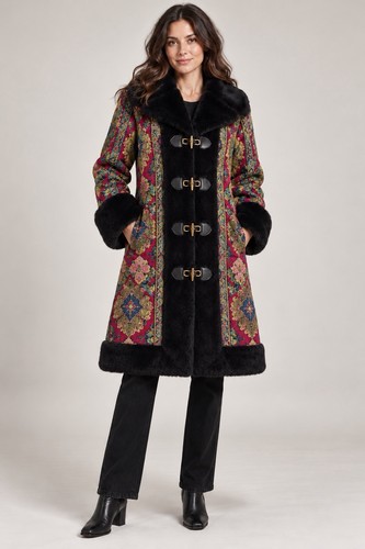 Vtg penny lane tapestry coat - lane,