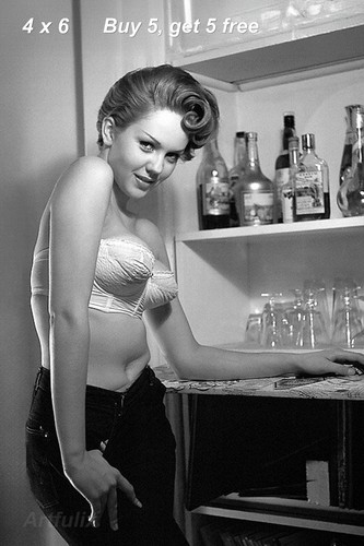 Vintage glamour girl - glamour, photo