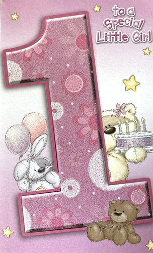 Special little girl - "1, girl"