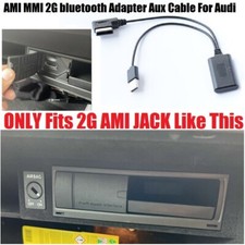 For Audi with 2G AMI MMI Bluetooth Adapter Aux Cable Jack A1 A4 A5 A6 A8 Q7 UK·