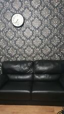 leather sofas 3 and 2 seater and 1 seater