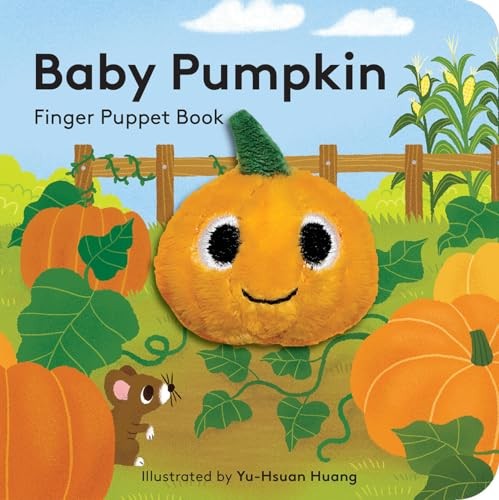 Baby pumpkin finger puppet - finger,