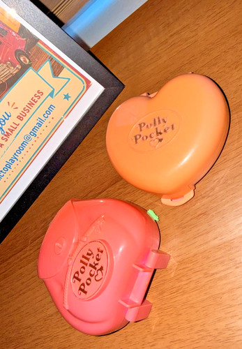 Vintage polly pocket compacts - vintage,