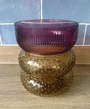 Habitat Glass Pillar Candle