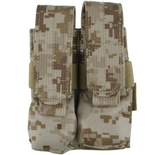Flyye Industries Double 9MM Magazine Pouch Ver. FE MOLLE Molle AOR1 Camo