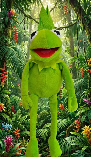 Retro muppet show kermit - show,