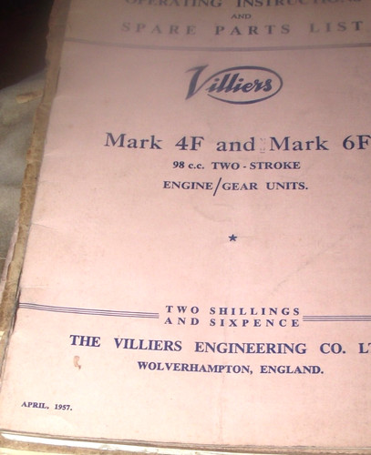 Vililers 98cc mark - vililers, two