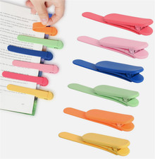 Silicone Automatic Bookmarks, Book Marks Clip Gifts for Reading Women, Men, Kids