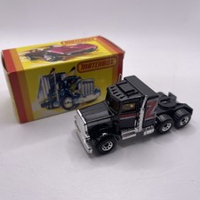Matchbox peterbilt black - peterbilt,