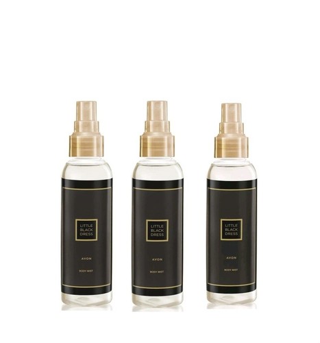 200ml avon little black - 3, x