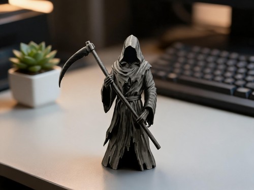 Floating grim reaper - floating,