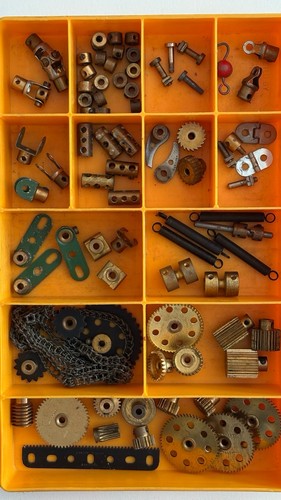Large lot meccano brass - lot,