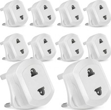 2 Pin to 3 Pin UK Battery