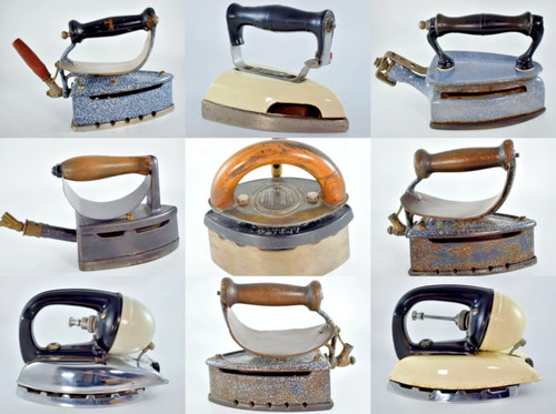Antique and vintage gas iron - antique,