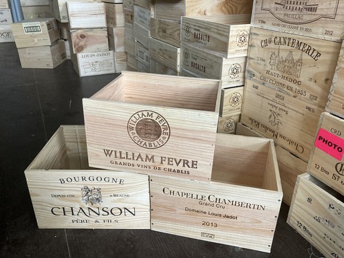 Wooden wine box crate 6 - wooden,