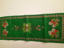 Traditional Printed Swedish Christmas Table Runner(A-G 15)