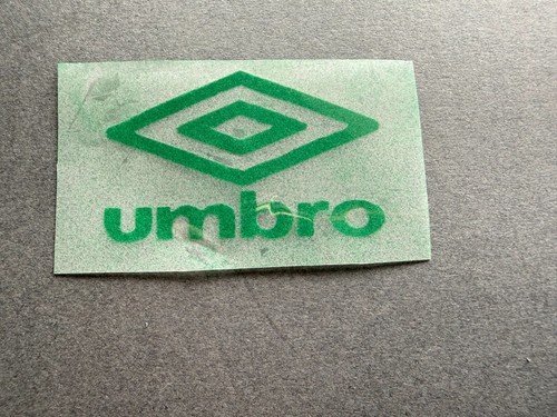 Green umbro logo retro - green,