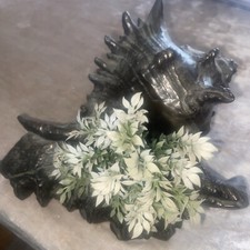 Pendelfin Metallion Range Cold Cast Bronze Seashell Plant Hot Holder Excellent C