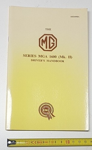 Mga 1600 mkii drivers - mga, handbook