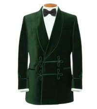 Men Smoking Velvet Stylish