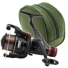 NGT CKR50 Carp Coarse Runner Spool 1BB Fishing Reel with Rear Drag and Case Set
