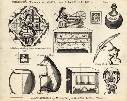 Toy theatre original sheet - theatre,