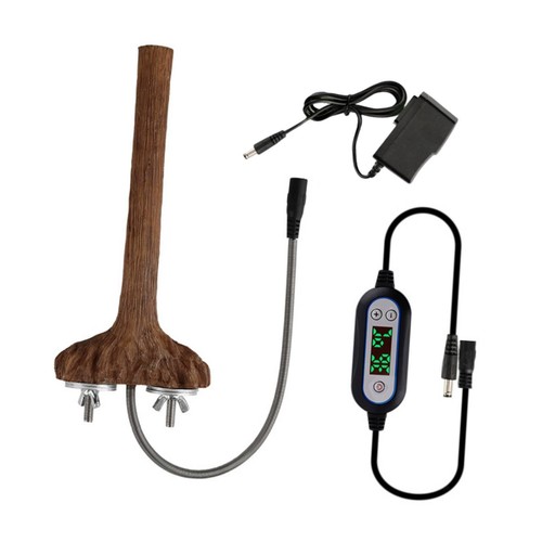 Heated bird perch compact - heated,