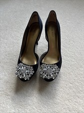 Nine West Peep Toe Jewelled