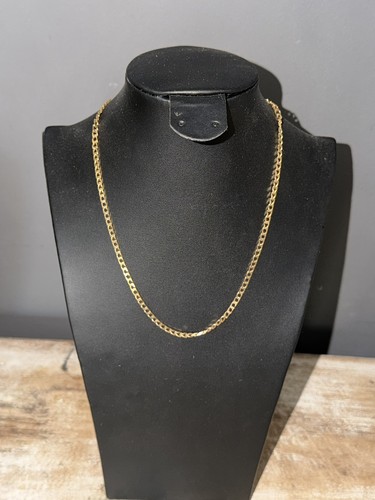 9ct yellow gold curb chain - 9ct,