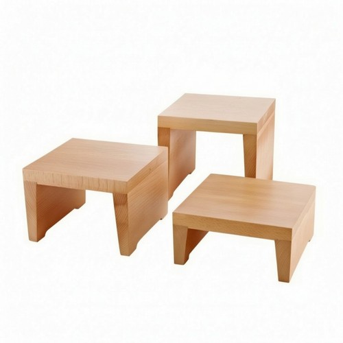 Pieces wooden food - food, display