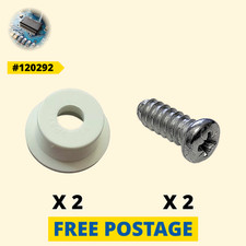 Ikea white plastic hinges 2 - hinges,
