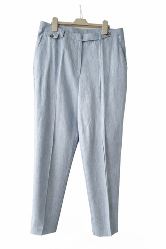 Next linen mix trousers uk14 - trousers,