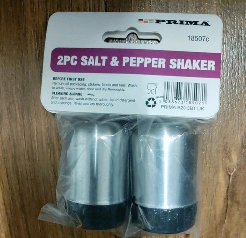 Stainless steel salt and - stainless,