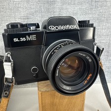 Rolleiflex SL 35 ME 35mm Film SLR Camera + Planar 50/1.8 Rollei-HFT Lens