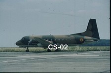 CS-02 & CS-03 : Hawker Siddeley HS-748 : Belgian - Air Force : 35mm slide 73a