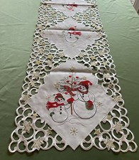 Red Green White Gold Snowman