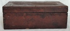 Antique Solid Mahogany Workbox