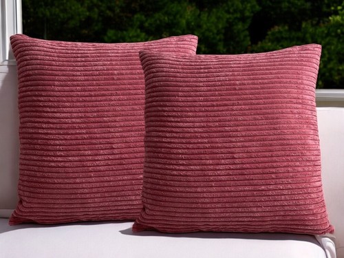 Set corduroy cushion - of, 2