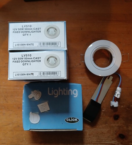 12v recessed white downlight - 12v,