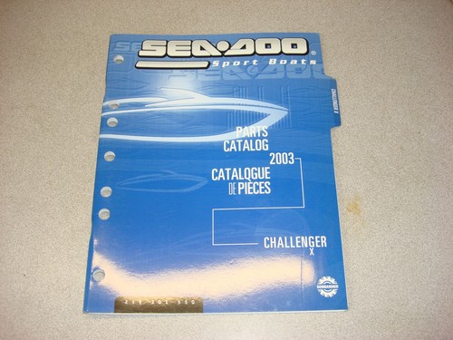 Sea doo parts - book, catalog