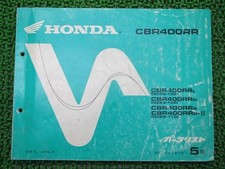 CBR400RR Parts List, 5th