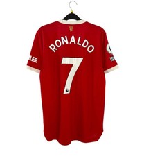 2021 2022 Manchester United Adidas Home Player Spec Football Shirt RONALDO 7 Men